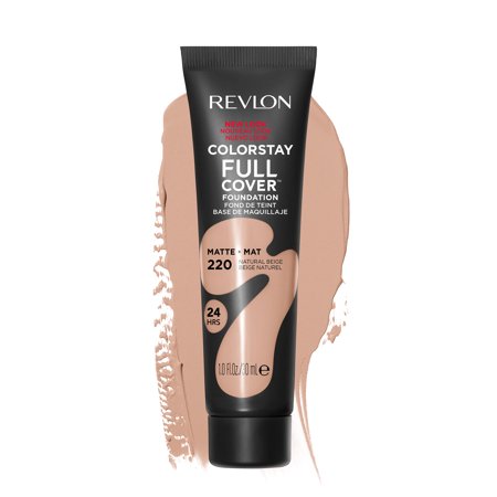 Revlon Colorstay Full Cover Matte 220 Natural Beige Foundation 30ml - Bellso